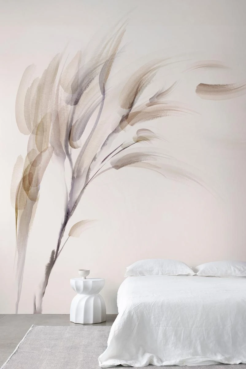 Willow Wallpaper - Dusky Rose